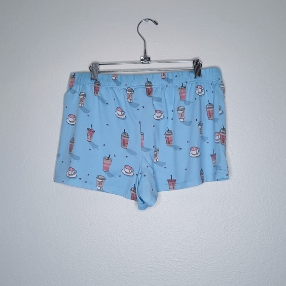 Nite Nite Munki Munki Frappuccino Coffee Lover PJ Set L - Picture 8 of 10